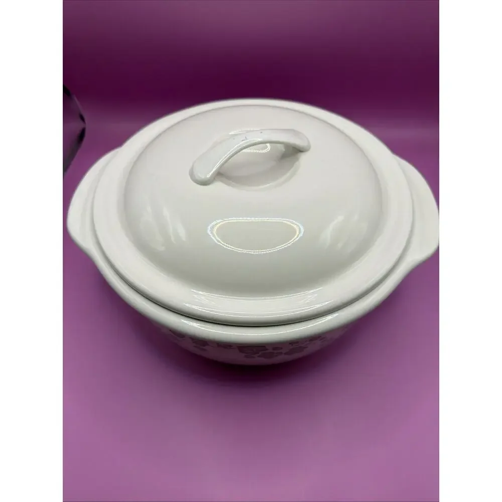 Corelle Coordinates Callaway Ivy 2.5Qt Casserole Baking Dish W/ Lid Retired